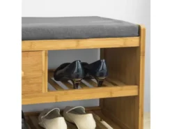 Étagère à Chaussures Avec Tiroir, Banquette Siège Pour Chausser, FSR75-N -Meilleur Meubles Magasin meuble de rangement 19206349