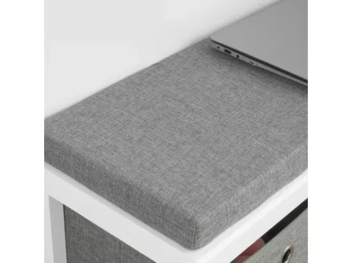 Banc De Rangement Avec 2 Paniers Et Coussin Rembourré, FSR81-HG -Meilleur Meubles Magasin meuble de rangement 19306527
