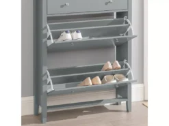 Meuble De Rangement à Chaussures Armoire à Chaussures Commode à Chaussures 2 Abattants, FSR89-HG -Meilleur Meubles Magasin meuble de rangement 19307477