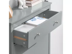 Meuble De Rangement à Chaussures Armoire à Chaussures Commode à Chaussures 2 Abattants, FSR89-HG -Meilleur Meubles Magasin meuble de rangement 19307481