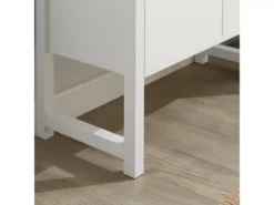 Banc De Rangement Avec Coussin Rembourré Meuble À Chaussure Avec 2 Tiroirs, Fsr88-w -Meilleur Meubles Magasin meuble de rangement 19404383