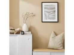 SoBuy Meuble D'entrée, Meuble De Rangement, Buffet Avec Porte Coulissante En Verre, Commode à Chaussures, Blanc, 70 X 34 X 90 Cm, FSB61-W -Meilleur Meubles Magasin meuble de rangement 19405053