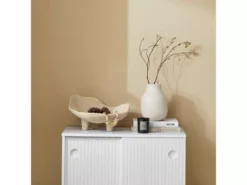 SoBuy Meuble D'entrée, Meuble De Rangement, Buffet Avec Porte Coulissante En Verre, Commode à Chaussures, Blanc, 70 X 34 X 90 Cm, FSB61-W -Meilleur Meubles Magasin meuble de rangement 19405055