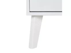 Meuble TV En MDF Blanc Et Beige PARTON -Meilleur Meubles Magasin meuble tv 16195655