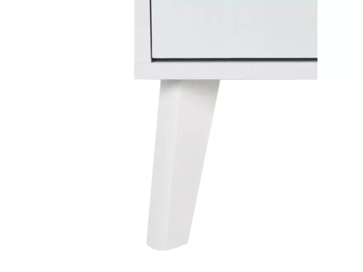 Meuble TV En MDF Blanc Et Beige PARTON -Meilleur Meubles Magasin meuble tv 16195655