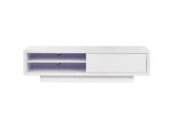 Meuble TV Blanc ANTONIC -Meilleur Meubles Magasin meuble tv 16196607