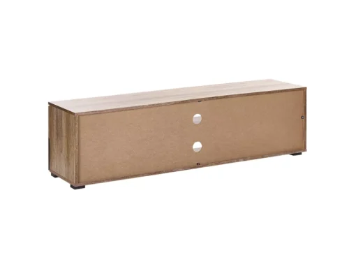 Meuble TV Effet Bois Clair / Noir STERLING -Meilleur Meubles Magasin meuble tv 16198267