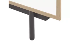 Meuble TV Effet Bois Clair / Blanc ITACA -Meilleur Meubles Magasin meuble tv 16199235