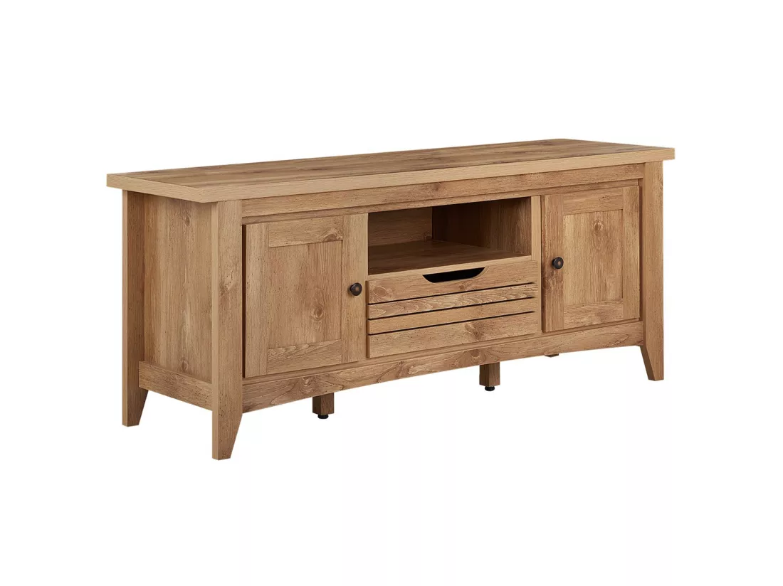 Meuble TV Bois Clair AGORA 3 Meuble TV Bois Clair AGORA