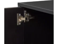 Meuble TV Noir Mat Et Doré INDIO -Meilleur Meubles Magasin meuble tv 16199487