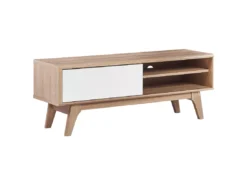 Meuble TV Bois Clair/blanc BUFFALO -Meilleur Meubles Magasin meuble tv 16437727