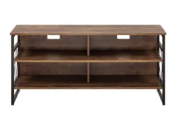 Meuble TV Imitation Bois Foncé CARLISLE -Meilleur Meubles Magasin meuble tv 16669547