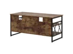 Meuble TV Imitation Bois Foncé CARLISLE -Meilleur Meubles Magasin meuble tv 16669549