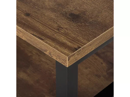 Meuble TV Imitation Bois Foncé CARLISLE -Meilleur Meubles Magasin meuble tv 16669553