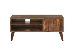 Meuble TV Effet Bois Foncé VANLER -Meilleur Meubles Magasin meuble tv 16669771