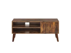 Meuble TV Effet Bois Foncé VANLER -Meilleur Meubles Magasin meuble tv 16669773