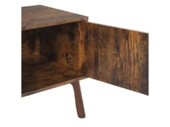 Meuble TV Effet Bois Foncé VANLER -Meilleur Meubles Magasin meuble tv 16669775