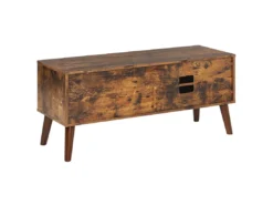 Meuble TV Effet Bois Foncé VANLER -Meilleur Meubles Magasin meuble tv 16669779