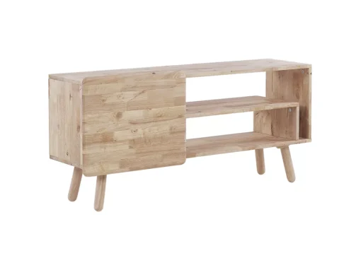 Meuble TV En Bois Clair 130 X 40 Cm WESTFIELD -Meilleur Meubles Magasin meuble tv 16669833