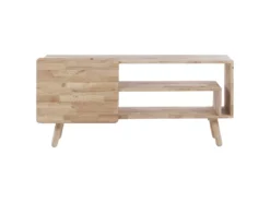 Meuble TV En Bois Clair 130 X 40 Cm WESTFIELD -Meilleur Meubles Magasin meuble tv 16669839