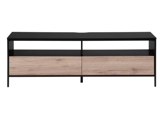 Meuble TV Noir Et Couleur Bois SYDNEY -Meilleur Meubles Magasin meuble tv 16670257