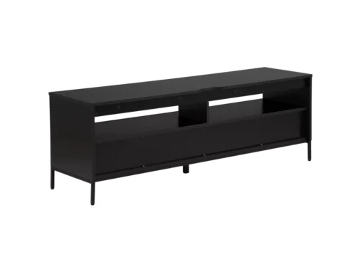 Meuble TV Noir Et Couleur Bois SYDNEY -Meilleur Meubles Magasin meuble tv 16670259