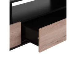 Meuble TV Noir Et Couleur Bois SYDNEY -Meilleur Meubles Magasin meuble tv 16670261
