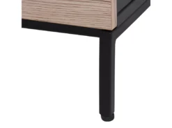 Meuble TV Noir Et Couleur Bois SYDNEY -Meilleur Meubles Magasin meuble tv 16670265