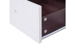 Meuble TV Marron Et Blanc FOSTON -Meilleur Meubles Magasin meuble tv 16671133