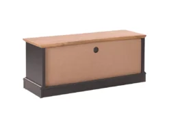 Meuble TV Gris Foncé Et Bois Clair GARET -Meilleur Meubles Magasin meuble tv 16671239