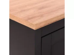 Meuble TV Gris Foncé Et Bois Clair GARET -Meilleur Meubles Magasin meuble tv 16671243