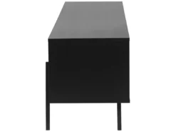 Meuble TV En Bois Clair Et Noir BLACKPOOL -Meilleur Meubles Magasin meuble tv 17476299