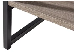 Meuble TV Bois Foncé Et Taupe CARLISLE -Meilleur Meubles Magasin meuble tv 17584623