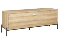 Meuble TV Bois Clair Et Gris MOINES -Meilleur Meubles Magasin meuble tv 18258007