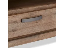 Meuble TV Alaska Avec 2 Tiroirs Et 2 Niches - Acacia Massif Et MDF - Marron -Meilleur Meubles Magasin meuble tv 18875823