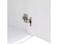 Meuble TV Lyon Avec 2 Portes Et 2 Tiroirs - MDF Et Bois - Blanc -Meilleur Meubles Magasin meuble tv 18875889