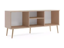 Meuble TV MALIBO 150 Cm 2 Portes Macchiato -Meilleur Meubles Magasin meuble tv 24153479