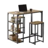 Ensemble Table De Bar + Chaises De Bar Table De Bistrot Table Mange-debout, Ogt43-f -Meilleur Meubles Magasin salle a manger complete 19359565