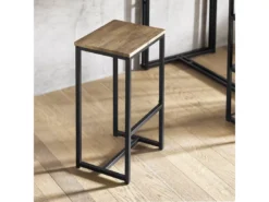 Ensemble Table De Bar + Chaises De Bar Table De Bistrot Table Mange-debout, Ogt43-f -Meilleur Meubles Magasin salle a manger complete 19359577