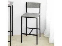 Ensemble Table De Bar + 2 Chaises -pieds,ogt27-hg -Meilleur Meubles Magasin salle a manger complete 19380593