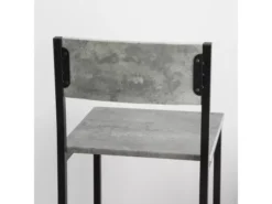 Ensemble Table De Bar + 2 Chaises -pieds,ogt27-hg -Meilleur Meubles Magasin salle a manger complete 19380595