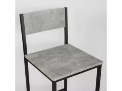 Ensemble Table De Bar + 2 Chaises -pieds,ogt27-hg -Meilleur Meubles Magasin salle a manger complete 19380597