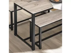 Ensemble Table À Manger Et 2 Bancs, Table De Cuisine Pour Salle À Manger, Salon, Balcon, Ogt25-hn -Meilleur Meubles Magasin salle a manger complete 19398043