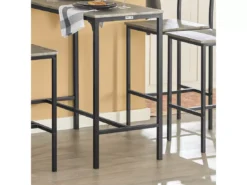 Set De 1 Table + 4 Chaises Ensemble Table De Bar,Ogt14-n -Meilleur Meubles Magasin salle a manger complete 19399177
