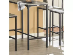 Set De 1 Table + 4 Chaises Ensemble Table De Bar,Ogt14-n -Meilleur Meubles Magasin salle a manger complete 19399179