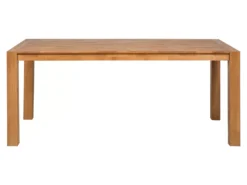 Table De Salle à Manger En Chêne Clair 180 Cm NATURA -Meilleur Meubles Magasin table a manger 16222125