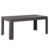 Table De Salle à Manger Effet Bois Foncé 180 X 90 Cm VITON -Meilleur Meubles Magasin table a manger 16222267