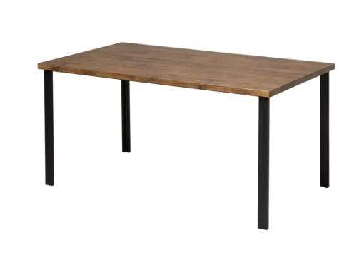 Table à Manger Effet Bois Foncé / Noir 150 X 90 Cm LAREDO -Meilleur Meubles Magasin table a manger 16222347