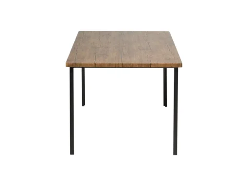 Table à Manger Effet Bois Foncé / Noir 150 X 90 Cm LAREDO -Meilleur Meubles Magasin table a manger 16222349