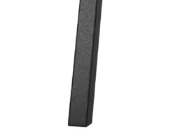 Table 70 X 70 Cm Bois Foncé Et Noir BRAVO -Meilleur Meubles Magasin table a manger 16223103